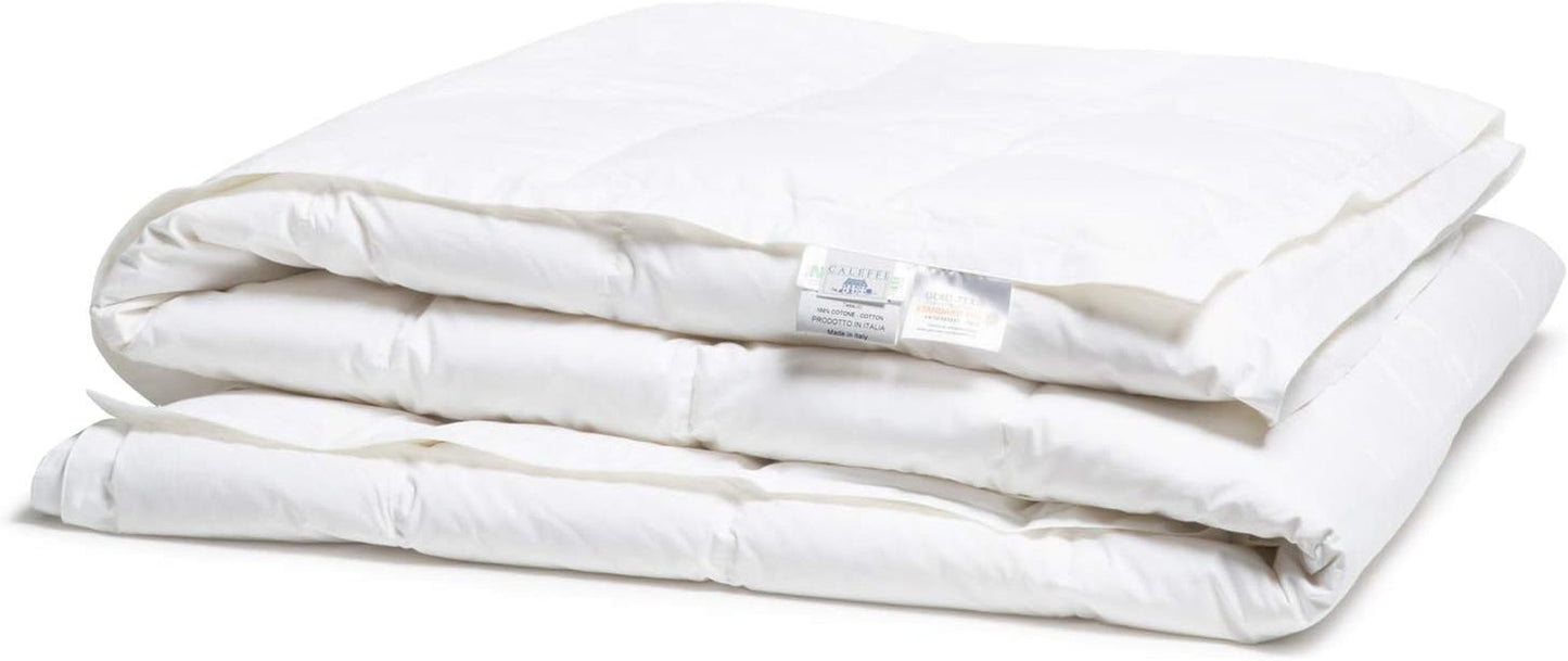 Caleffi Outlet edredones de algodón, cama individual, cama francesa Edredones y colchas Naty Shop