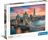 Clementoni - 31694 Collection - Crepúsculo De Londres, Puzzle 1500 Piezas Para Adultos Y Niños De 10 Años, Juego De Habilidad Para Toda La Familia Puzzle Naty Shop Default Title