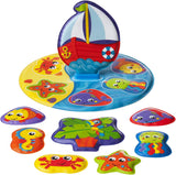Libro de baño playgro - Juguetes acuáticos - Juguetes infantiles - Juguetes - Infantes - Juguetes acuáticos infantiles - Libro de baño infantil - Juguetes de colores Tienda Bebe Naty Puzzle de baño