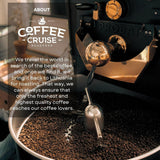 COFFEE CRUISE Sweet Brazil Brasilianische Kaffeebohnen 1kg - Mittlere Röstung - Aroma Kakao und Schokolade - Für All Kaffeemaschinen - 100% árabe