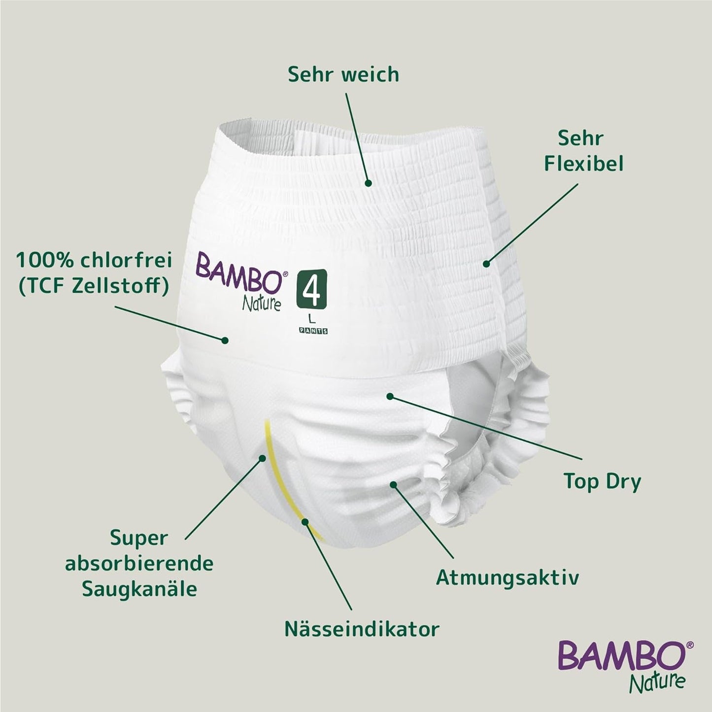 Pantalón deportivo Bambo Nature Premium