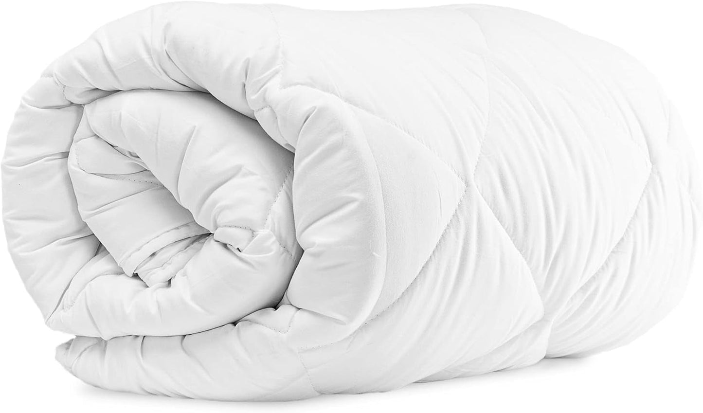 Komfortec Manta Verano 135X200 Cm, 170Gsm, Manta Fina Y Ligera Para Verano, Manta Antialérgica, Blanca Edredones Y Edredones Naty Shop Manta Para Todas Las Estaciones 200 X 200 Cm