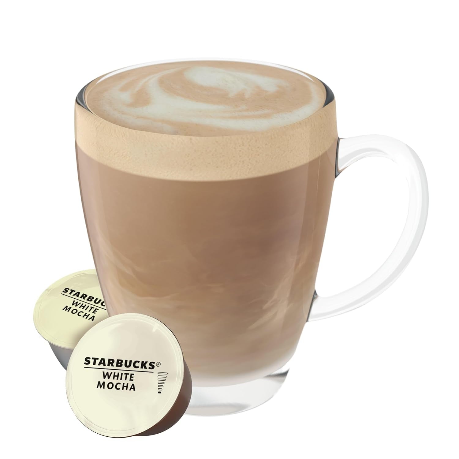 STARBUCKS White Mocha de Nescafé Dolce Gusto Kaffeekapseln 6 x 12 (72 Kapseln)