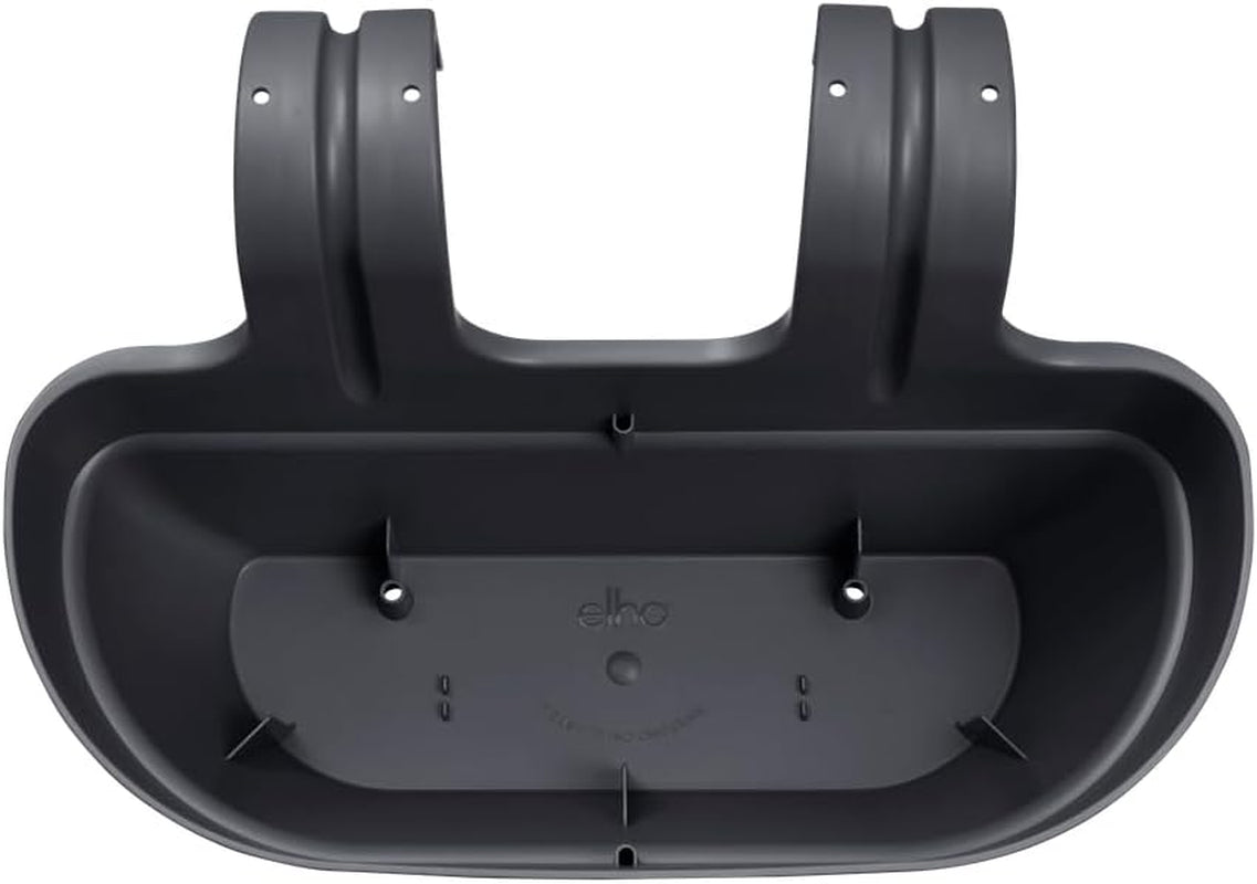 elho Vibia Campana Easy Hanger M 36 - Maceta para balcón y exterior - Ø 36,0 x H 26,5 cm - Negro/Antracita