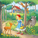 Ravensburger Puzzle para niños - 08051 Rapunzel, Caperucita Roja y el Rey Sapo - Puzzle para niños a partir de 5 años, con 3X49 piezas Puzzle Naty Shop
