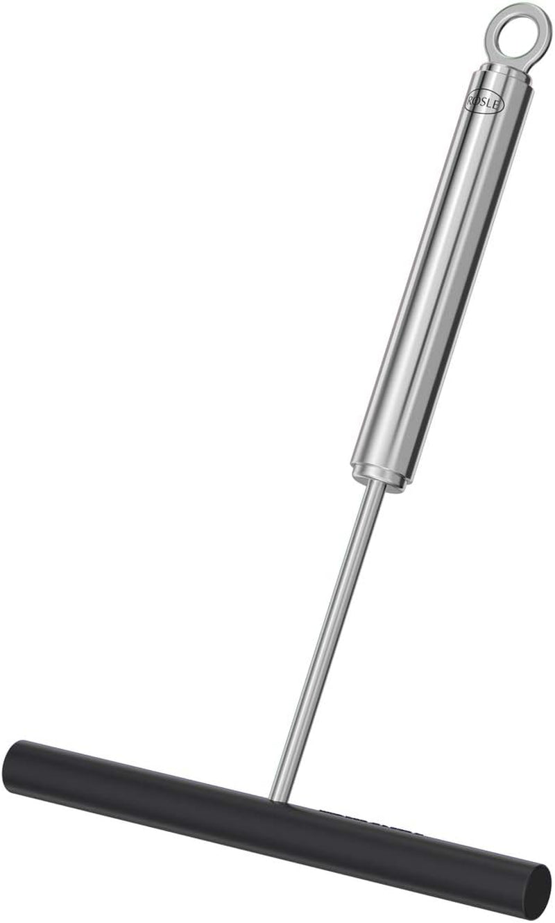 Molde para tortitas RÖSLE SILENCE PRO, revestimiento antiadherente Proresist premium resistente a los arañazos, acero inoxidable 18/10, apto para inducción Ollas y sartenes Naty Shop Crêpes Verteiler