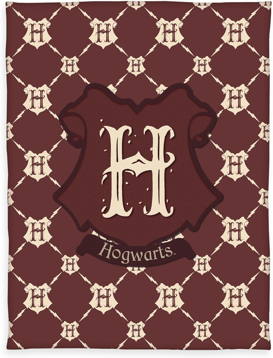 Manta polar Harry Potter, 130 x 170 cm, 100% poliéster, forro polar, 7574413127523, marrón/beige Camas y mantas Besuche den Herding-Store Título predeterminado