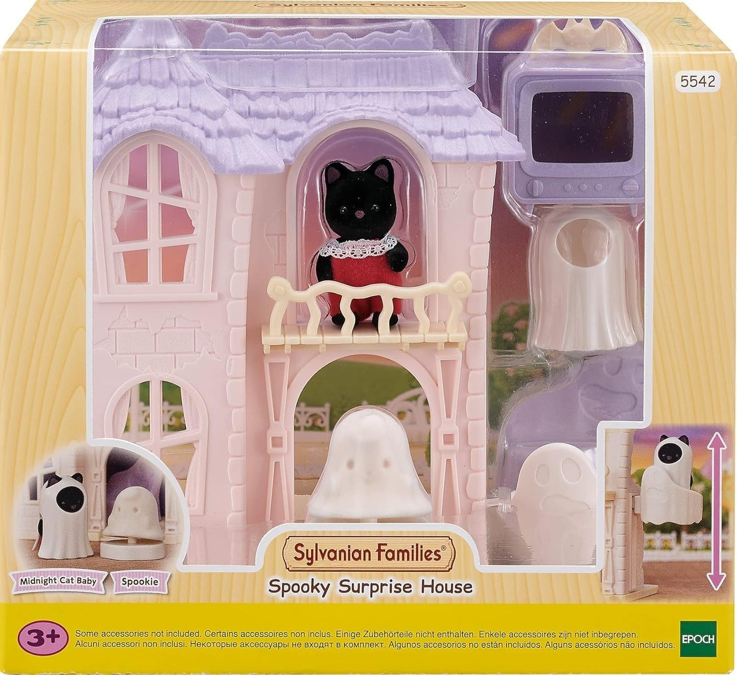 Sylvanian Families 5542 Spooky Haunted House - Juego de casa de muñecas Casas de muñecas Naty Shop