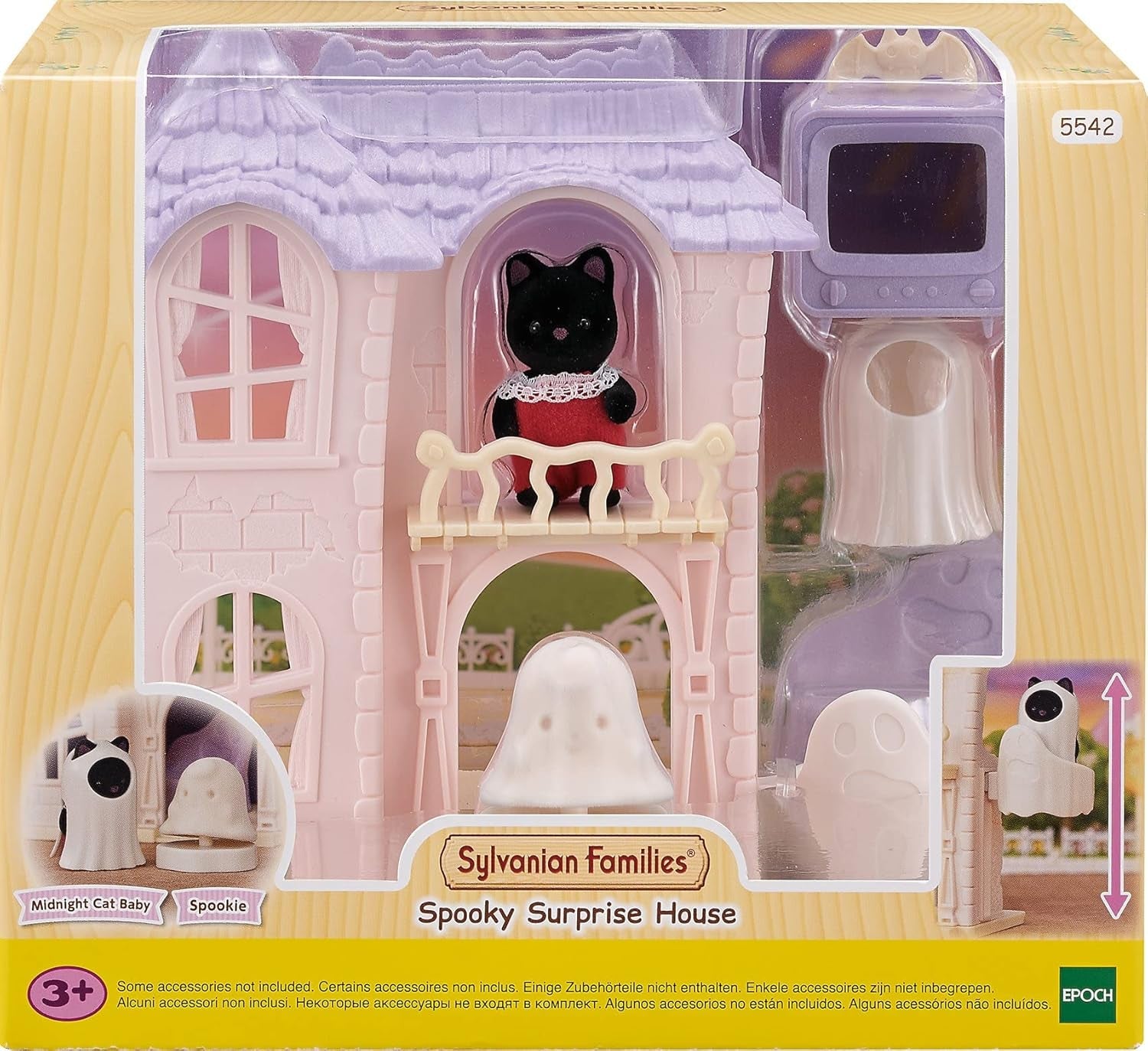 Sylvanian Families 5542 Scary Haunted House - Juego de casa de muñecas