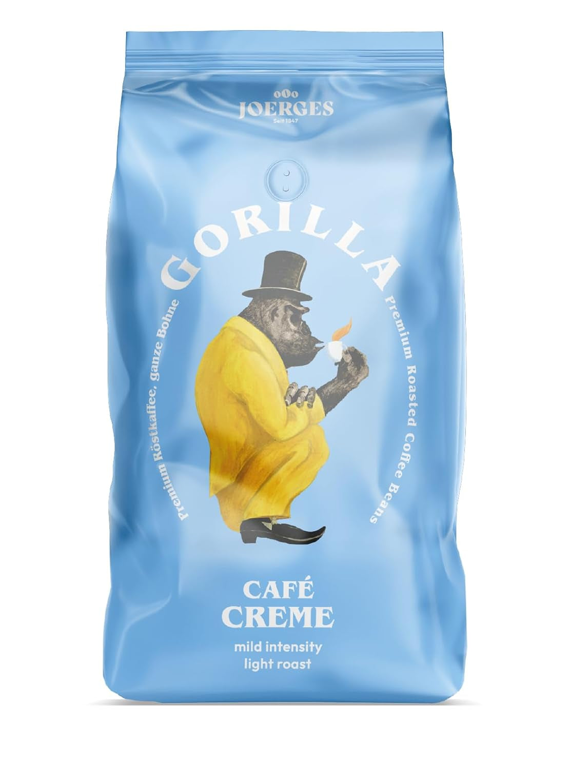 Crema Gorilla Café, 1 kg (paquete de 2)