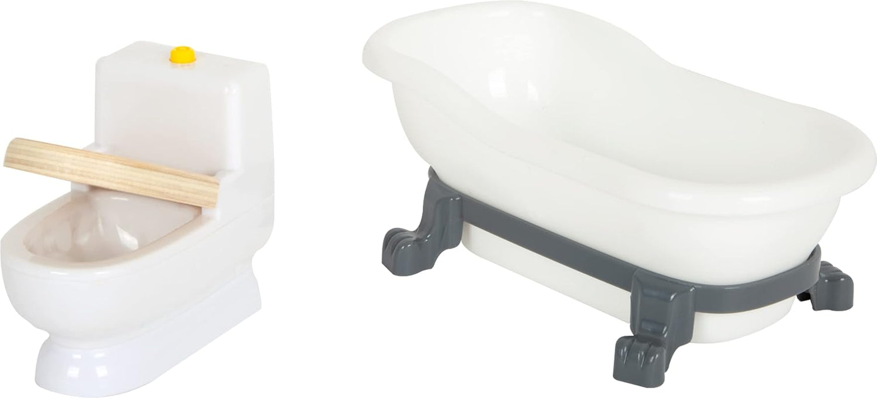 Small Foot Casa de Muñecas Casa Adosada de Madera de 3 Pisos con Frente Abierto y 12 Muebles para 3 Años y Más 11802 Casas de Muñecas Blanco Gris Naty Shop