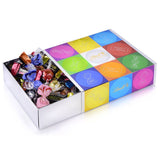 Surtido de chocolate (37 bolas LINDOR, 24 palitos Hello Mini, 10 Mini Fioretto), regalo de chocolate (1 x 815 g) y HELLO Mini Emoti, chocolate con leche en 5 diseños de emoticones, 164 g