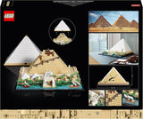 LEGO 21058 Architecture La Pirámide de Keops Kit de construcción para manualidades como pasatiempo creativo, idea de regalo para adultos, hombres, mujeres, madre, padre, actividad creativa, colección de monumentos famosos Juegos de construcción Besuche den LEGO-Store