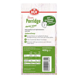 RUF Gachas de Manzana y Canela, con copos de avena integral, fino sabor a canela y trozos de manzanas secas, 400 gramos Cereale Naty Shop