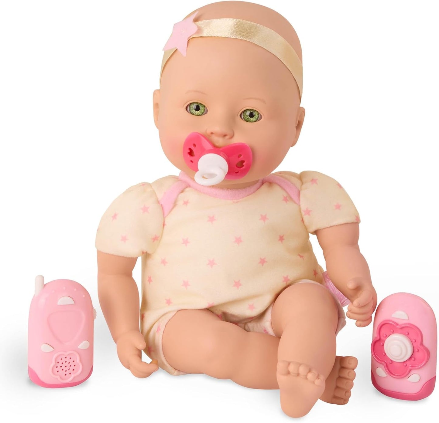 Muñeca Baby Sweetheart - Hora de acostarse - 31 cm - Cuerpo blando - Accesorio para chupete - Juego de simulación - Juguete a partir de 3 años