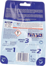 Finish Machine Cleaner Tabs - Pastillas para lavavajillas contra la suciedad y la grasa del interior del lavavajillas, 3 pastillas Naty Shop