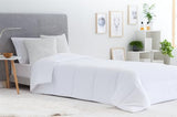 Manta, edredón 3001 de fibra antiácaros, otoño-invierno, 300 g/m², blanco (todas las medidas disponibles) (cama 105/120-180 X 220 Cm) Edredones y edredones Naty Shop