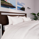 Soleil D'Ocre Edredón Blanco 240X260 Cm Suave Edredones y colchas Naty Shop