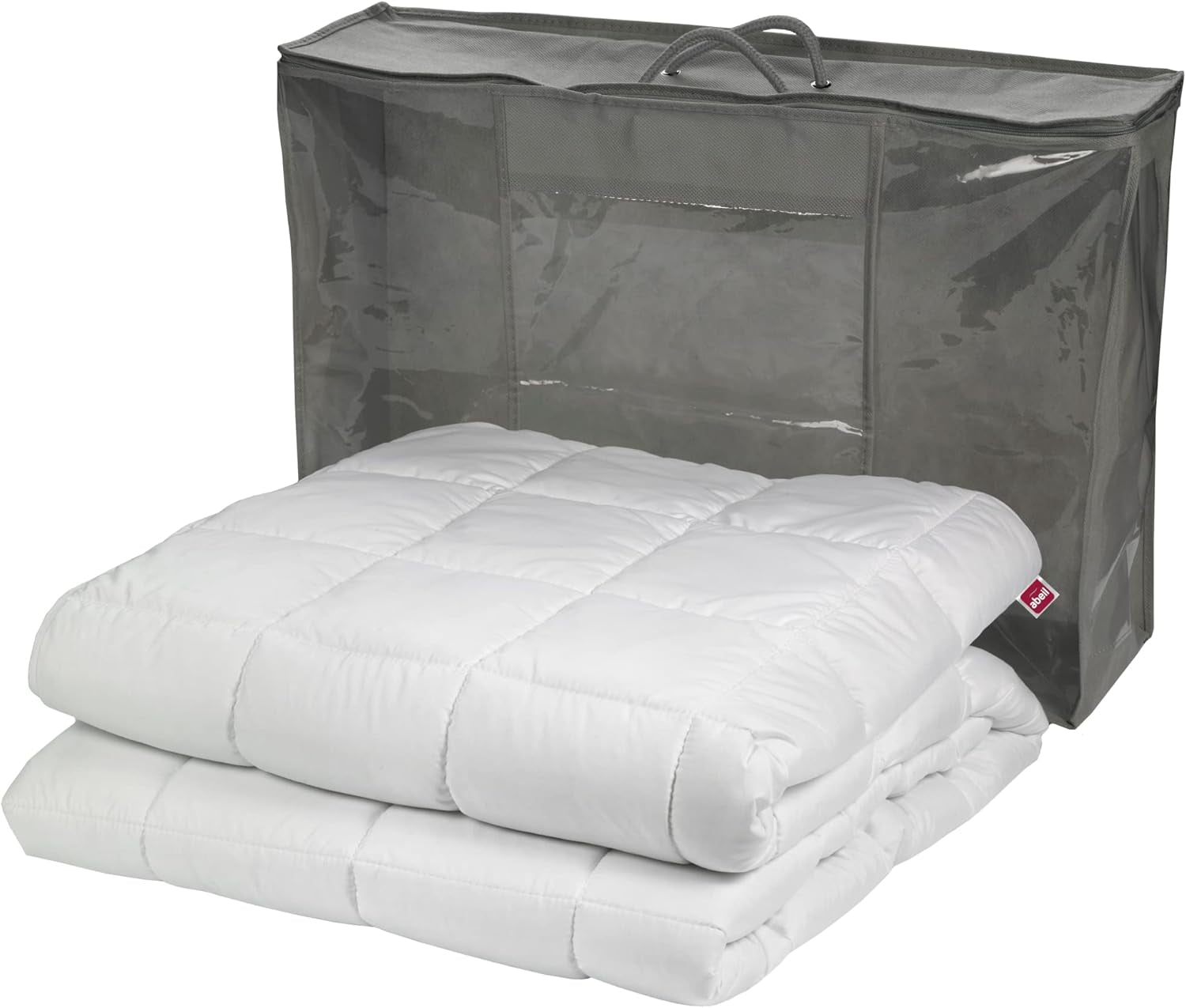 Manta lastrada Abeil, 7,5 kg, 220 X 240 cm, efecto calmante, blanco Edredones y edredones Naty Shop Blanco 220 X 240 Cm