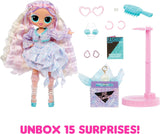 Jajaja ¡Sorpresa! Muñeca de moda OMG Pearla con 15 sorpresas - Muñeca con atuendo estilo sirena y accesorios - Para edades de 4 años en adelante
