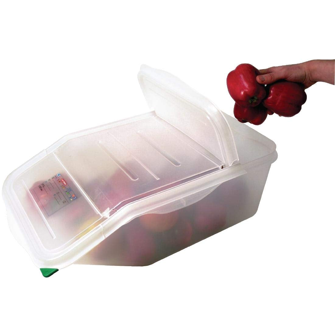 949740 - Tupperware 23L, blanco Cajas para guardar alimentos Naty Shop