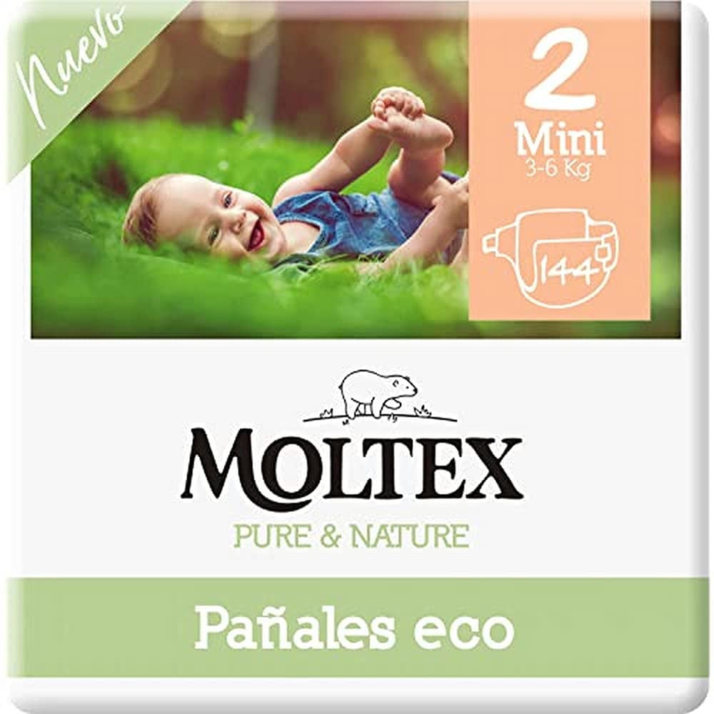 Pañales talla 3 (4-10 kg), 224 pañales (4 bolsas de 56 piezas)