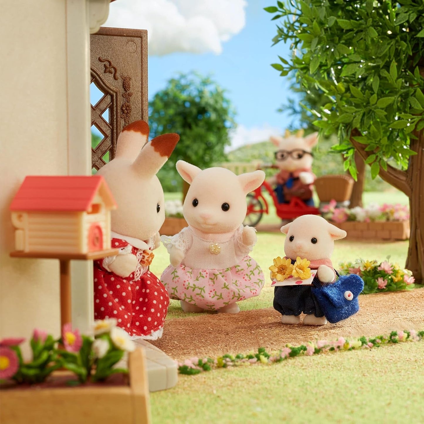 Sylvanian Families 5622 Familia de Cabras - Figuras casa de muñecas