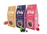 DIET-FOOD RAW Galletas de Grosella Negra Orgánicas Merienda Saludable Deliciosas Galletas de Oficina Sin Conservantes 100 g (1 paquete)