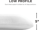 TEMPUR-PEDIC Almohada Symphony Fabricada en viscoelástica, Lujosa, Suave, Estándar, Blanco Almohadas estándar Naty Shop