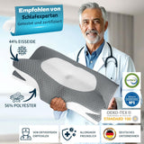 IDEA Pillow Almohada Viscoelástica, Almohada Ergonómica Almohada Ortopédica Dolor de Cuello, Almohada para Dormir para Dolores Laterales de Espalda y Abdominales, Almohada para el Cuello Almohada Antironquidos para Adultos Almohadas Ortopédicas Cervicales Naty Shop