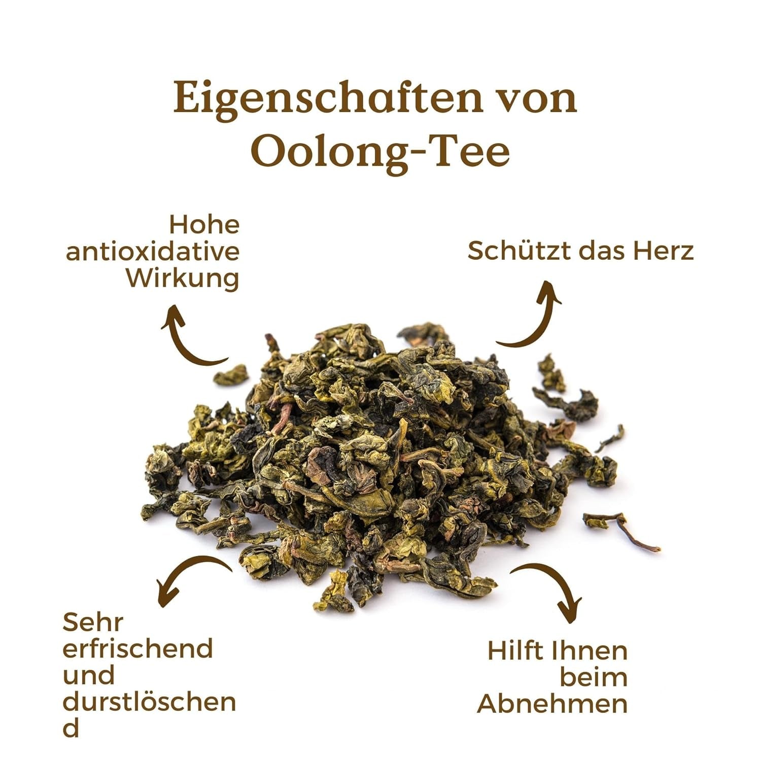 Té Oolong Bio 100 G (50 tazas) | Té Tie Guan Yin Oolong REPLANTAR