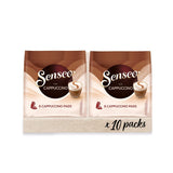 Cappuccino Pads, 10 x 8 Getränke, 80 Kaffee Pads, incluido Pad Dose