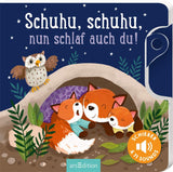 Shoo, shoo, ¡ahora tú también duermes!: Slider y 11 sonidos | Un libro innovador con sonidos deslizantes para pequeños mayores de 18 meses Baby Toys Naty Shop Book