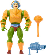 Juguete Masters of the Universe Origins, figura de acción de Duncan Man-At-Arms de la colección Cartoon, altura aprox. 14 cm, héroe con armadura removible y accesorios, figuras de acción HYD25 Naty Shop Modern