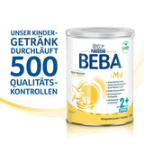 BEBA Junior 2+ bebida láctea a partir de 2 años, Con HMO, Contenido de proteínas apropiado para la edad, Solo lactosa, Sin aceite de palma, Sin aceite de pescado, Comida para niños pequeños, Leche en polvo para bebés, Paquete de 6 (6 x 800 g)