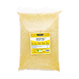 Mijo orgánico 1 kg, granos orgánicos ricos en fibra y minerales, granos de mijo amarillo para consumo, paquete ideal para la familia