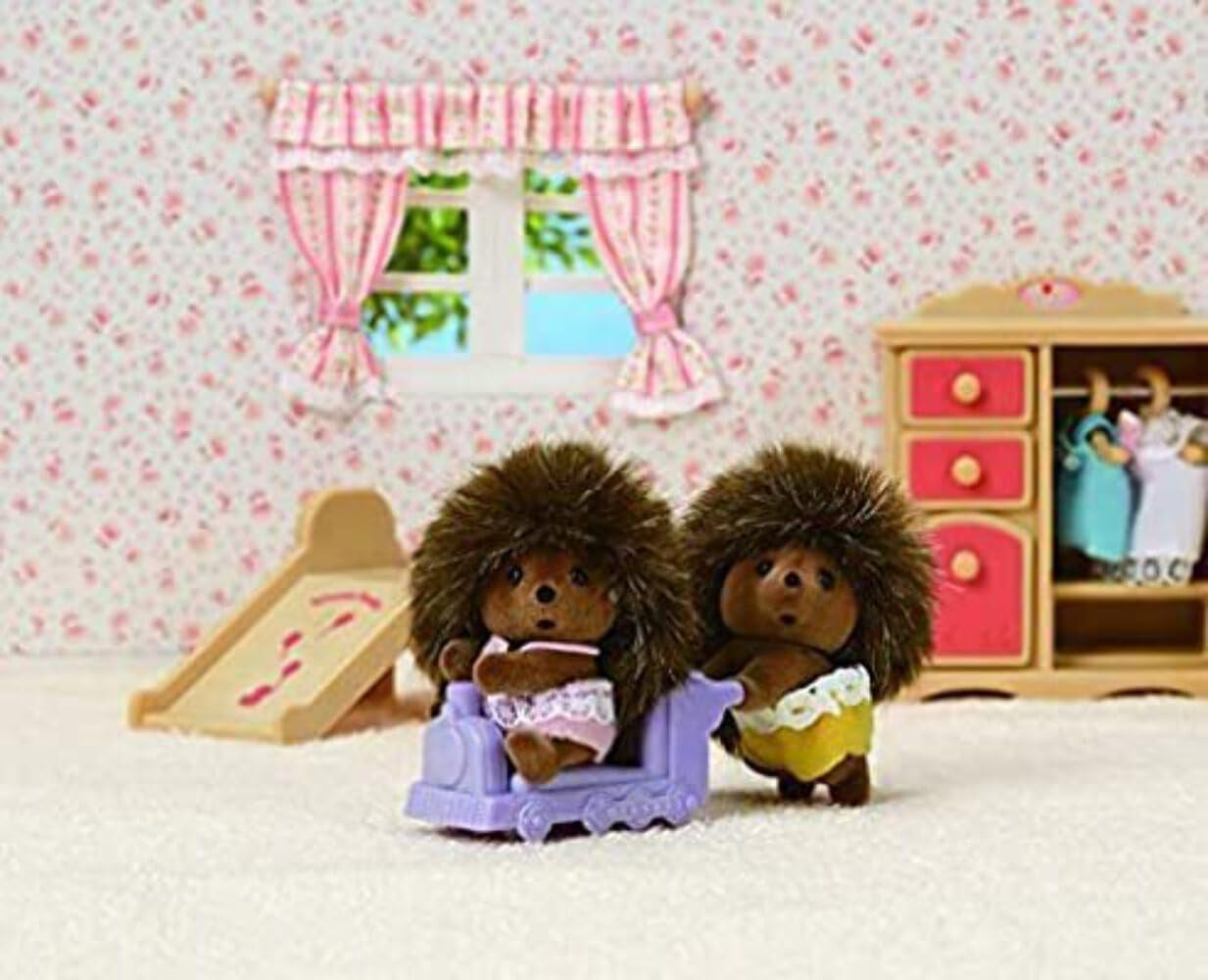 Sylvanian Families 5424 Los gemelos erizo - Figuras casa de muñecas
