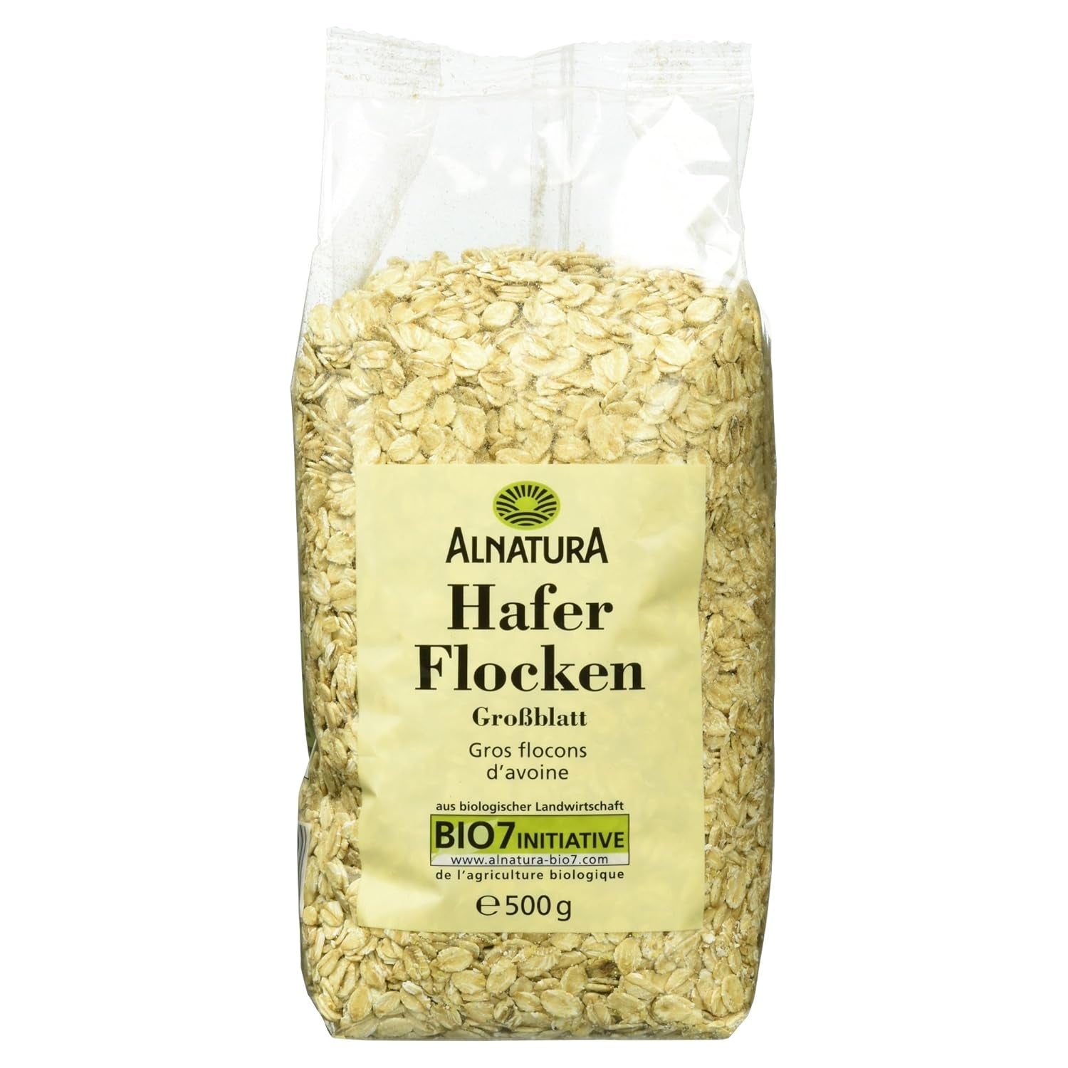 Avena ecológica grande, 500g
