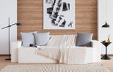 Todocama Colcha Multifuncional, colcha, colcha, funda de sofá, jarapas, estampado de espiga (230 X 260 Cm, beige arena). Camas y Mantas Besuche den Todocama-Store