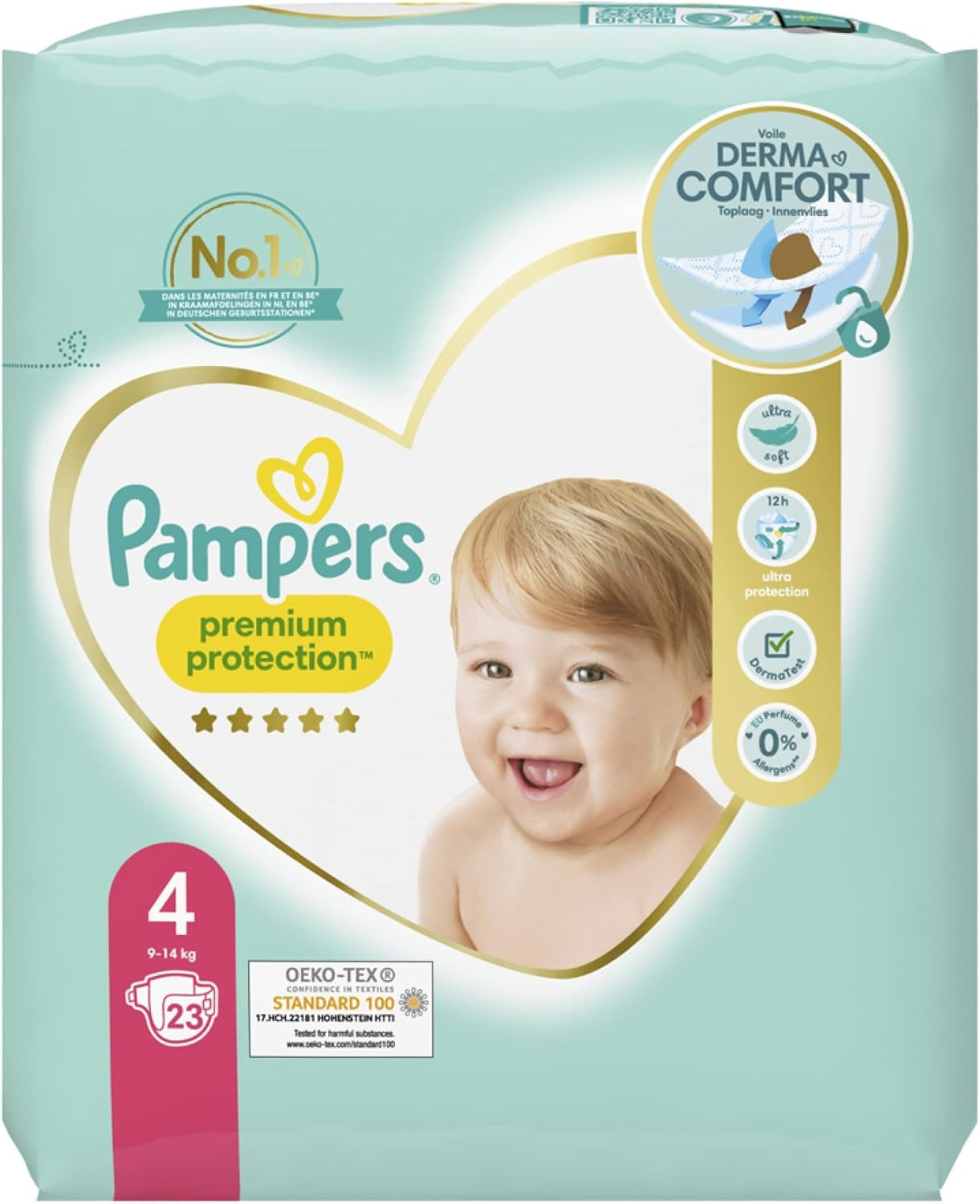 Pañales - Protección Premium - Talla 4 x 80