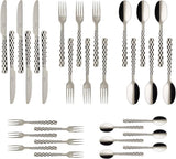 Villeroy & Boch - Cubertería Boston 30 piezas, 6 personas Cocina Naty Shop