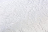 VIP Almohada Muy Importante V.I.P. Almohada Memory Flake Almohada Blanca 45 X 75 cm Funda Acolchada de Poliéster Súper Transpirable Suave Made in Italy Naty Shop Almohadas Estándar