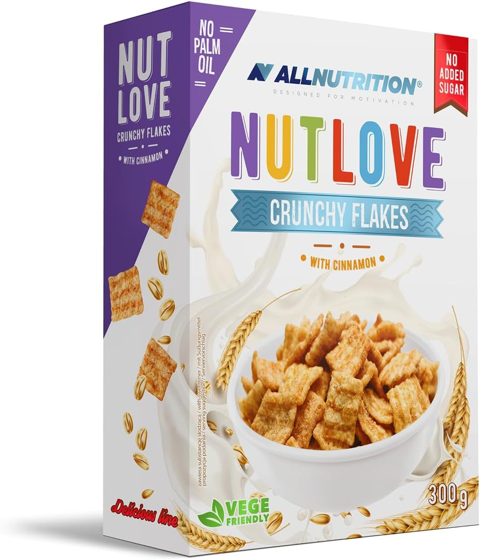 Allnutrition Nutlove Copos Crujientes con Canela 300G Cereal Naty Shop Default Title