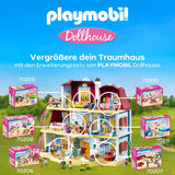 PLAYMOBIL Dollhouse 70209 Habitación juvenil con figura de niña y accesorios, a partir de 4 años