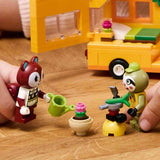 LEGO Animal Crossing Juego de rol Caravana y Jardín de Gerd Coche de juguete para niños de 7 años Niñas y niños Regalo Videojuego de juguete con figuras de animales 77054 Juegos de construcción Besuche den LEGO-Store