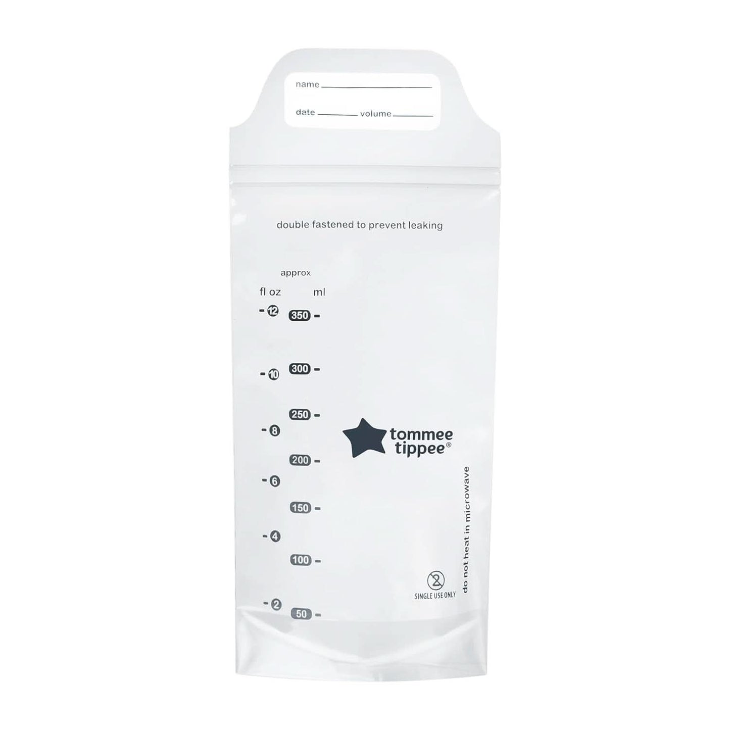 Tommee Tippee Closer to Nature Bolsas para conservar leche materna, preesterilizadas, 350 ml Accesorios Alimentación y Lactancia Bebe Naty Shop
