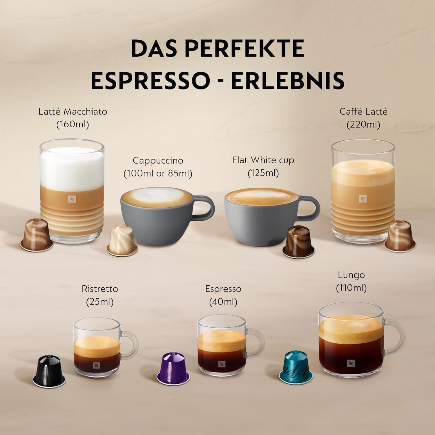 Cafetera espresso con cápsulas Nespresso SNE800 Creatista Plus de Sage, negro mate