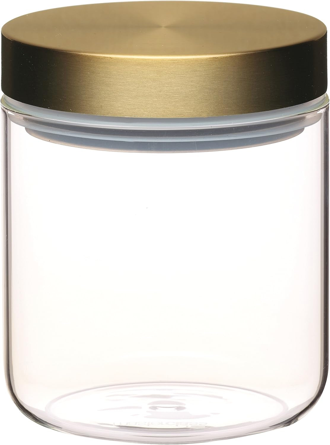 MasterClass Tarro Hermético de Vidrio para Conservar Alimentos con Tapa de Latón, Cajas para Conservar Alimentos de 700 ml (1,25 pts) Naty Shop 25 X 25 X Cm