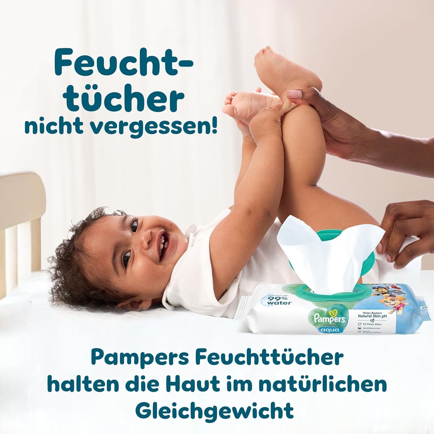 Pañales Pampers Baby-Dry Puppy Patrol Edition, talla 6, 164 pañales, 13 kg - 18 kg, hasta 100% de protección contra fugas y comodidad durante toda la noche