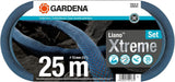 Juego Gardena Liano Xtreme de 1/2 pulgada y 25 m: Manguera de jardín textil extremadamente robusta con manguera interior de PVC ligera y resistente a la intemperie (18475-20)
